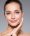 Close up woman face beauty concept beautiful skin and eyes