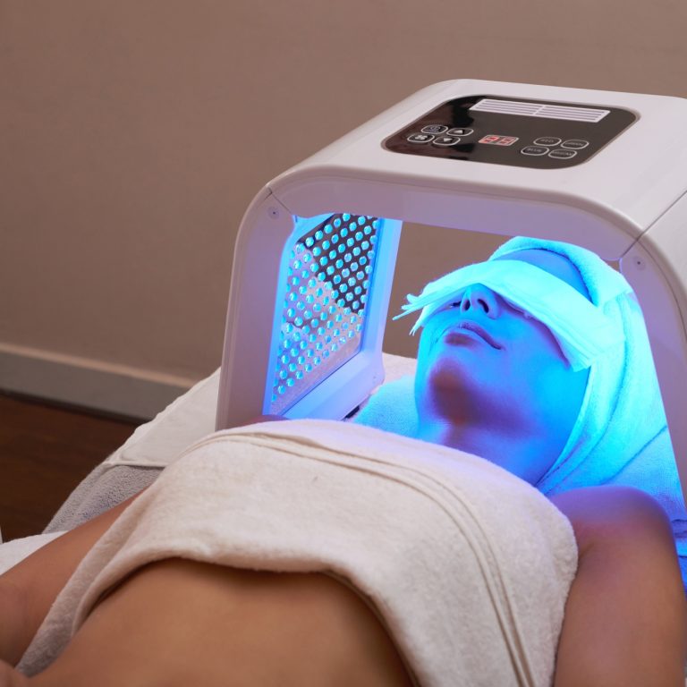 LED light facial